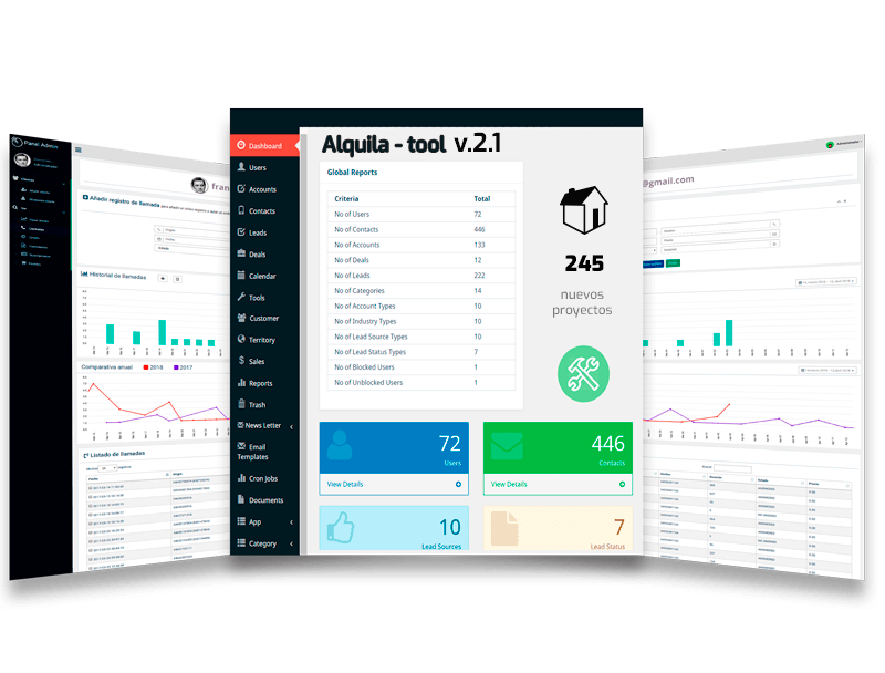 Software de gestión para alquiler